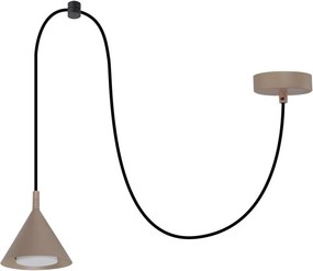 BRILAGI - LED Lustra pe cablu CONE SINGLE SPIDER 1xGX53/15W/230V bej