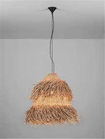 Lustra boho style design natural Hay