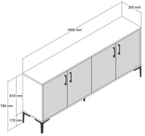 Dulap Kim 180 (Nuc). 1072673