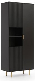 Dulap cu rafturi Nalani R3D (negru). 1071318