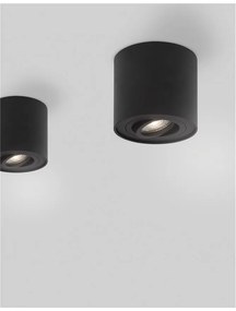Spot aplicat directionabil GOZZANO negru NVL-9174512