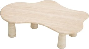 Masuta LUX realizata manual din travertin Isernia