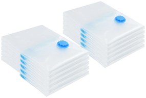 vidaXL Saci de depozitare cu vid cu depozitare 10 pcs 70 x 50 cm
