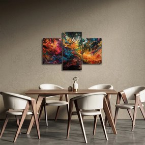 Tablou - Abstracția culorilor II. (90x60 cm)