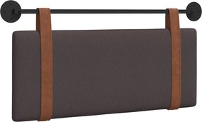 vidaXL Cap de pat suspendat Maro închis 110 x 55 x 5 cm PU antic