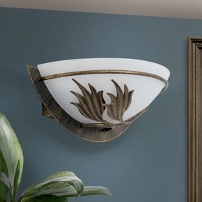 Aplică Orion WA 2-1196/1 FLEUR 1xE14/60W/230V bronz