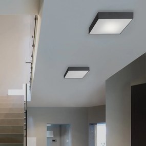 Plafoniera LED cu telecomanda MONZA S 40 CCT BK