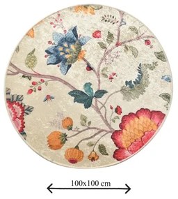 Covoraș pentru baie ARYA d. 100 cm colorat