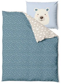 Lenjerie din bumbac pentru copii Bonami Selection Bear, 100 x 135 cm