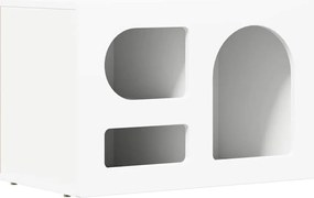 vidaXL Cabinet TV Alb 60 x 35 x 40 cm Lemn compozit