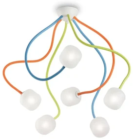 Lustra aplicata design modern cu brate flexibile OCTOPUS PL6 multicolor 174976