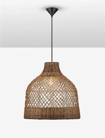 Lustra/Pendul ratan design natural SOLITA maro