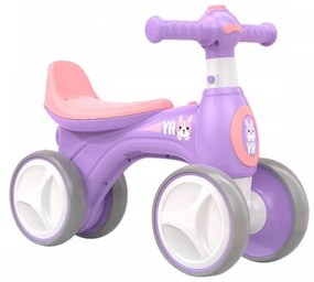 Trotineta fara pedale pentru copii NOVOKIDS™ EVO Balance Bubbles Bike, Cu masina de facut baloane si melodii, Maxim 30 Kg, 4 roti, Stabilitate mare,