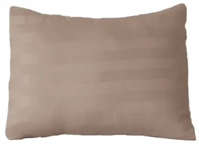 Husa pentru perna JASMINE 40x50 cm bej, buzunar hotelier