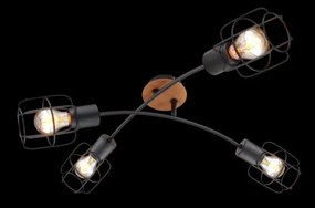 Globo 54037-4D - Lustră aplicată WILLA, 4xE27/40W/230V