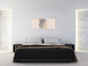 Tablou - Foaie ilustrată N⁰2 (120x50 cm)