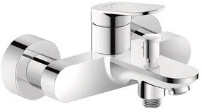 Duravit Wave baterie cada-dus perete crom WA5230000010