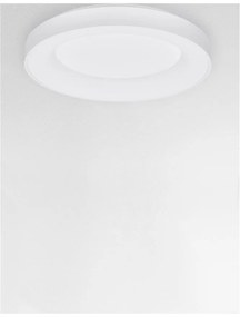 Plafoniera LED 3000K moderna 60cm RANDO THIN alba NVL-9353852