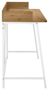 Birou cu blat cu aspect de lemn de stejar 50x120 cm Savona – Støraa