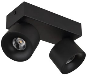 Spot LED Globo 56961-2B RAE 2xLED/6W/230V negru