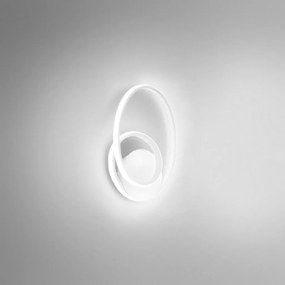 Aplica de perete LED design modern Diva, auriu, alb sau titan