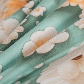 Lenjerie de pat din microfibra pentru copii PUPPIFLORA colorata Dimensiune lenjerie de pat: 70 x 80 cm | 140 x 200 cm