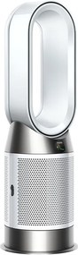 Purificator de aer 2in1 Dyson Purifier Hot+Cool HP1 544826-01, Incalzire/Racire, 50 W, 30 m2, 287 l/s, 10 viteze, Air Multiplier™, Wi-Fi, Bluetooth, Oscilatie, Alb/Argintiu