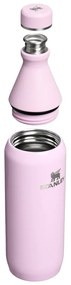 Sticlă termică roz din oțel inoxidabil 600 ml All Day Slim Bottle Cherry Blossom Gloss – Stanley