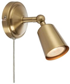 Markslöjd 108978 - Aplica spot de perete TINY, 1xGU10/7W/230V, alamă