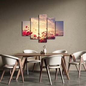 Tablou - Lunca cu flori (150x105 cm)
