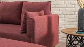 Canapea extensibilă Bellina (bordo) (S). 1063025