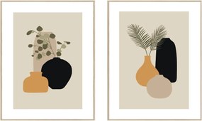 Tablouri 2 buc. 30x40 cm Plants Graphic – knor