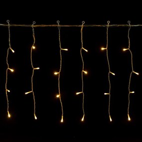 Aigostar - Ghirlandă LED de exterior pentru Crăciun 300xLED/6W/230V/8 funcții 15x0,4m IP44 alb cald
