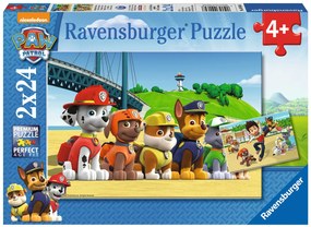 PUZZLE PATRULA CATELUSILOR, 2X24 PIESE - RAVENSBURGER (RVSPC09064)