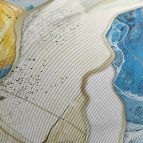 Tablou - Marmură colorată (120x50 cm)