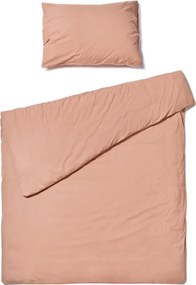 Lenjerie de pat din bumbac CALMORA roz prafuită Dimensiune lenjerie de pat: 2 ks 70 x 90 cm | 160 x 200 cm