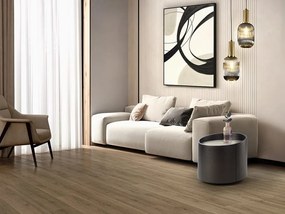 Noptiera rotunda cu sertar Iza stejar negru