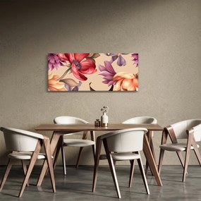 Tablou - Flori de epocă (120x50 cm)