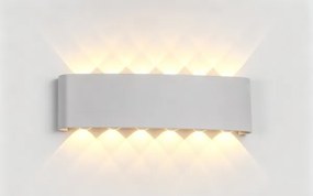 Top Light -LED Aplică de perete pentru exterior RAY LED/10W/230V 3000/4000/6500K IP54 albă