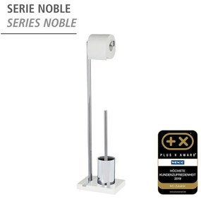 Perie toaletă și suport hârtie igienică Wenko Noble