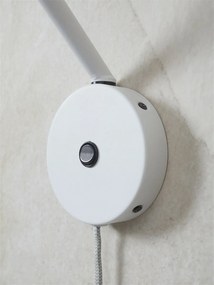 Aplica de perete design modern Bordeaux alba