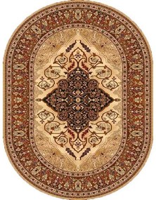 Covor lana oval Leyla Chihlimbar Selectează mărime: 200 X 300
