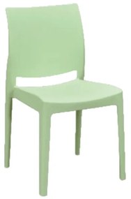 SET 4 SCAUNE PASTELLO - POLIPROPILENA - HORECA - VERDE FISTIC