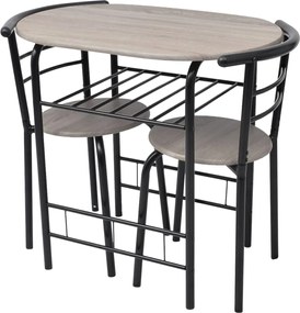 vidaXL Set mobilier bar mic dejun, MDF