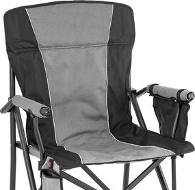 Leziter Premium fotoliu încălzit cu suport pentru pahare gri