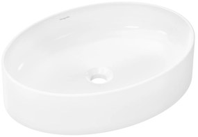 Hansgrohe Xuniva D lavoar 55x40 cm oval de blat alb 61072450