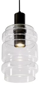 Lampă suspendată pe cablu RADON 1xE27/40W/230V transparentă