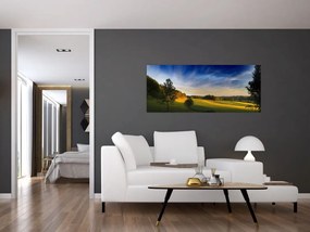 Tablou - Lunca de munte (120x50 cm)