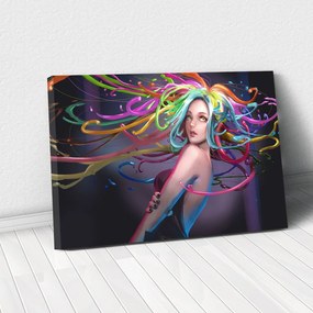 Tablou Canvas - Fantasy colors 70 x 110 cm