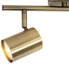 Spot modern bronz reglabil cu 2 lumini - Jeana